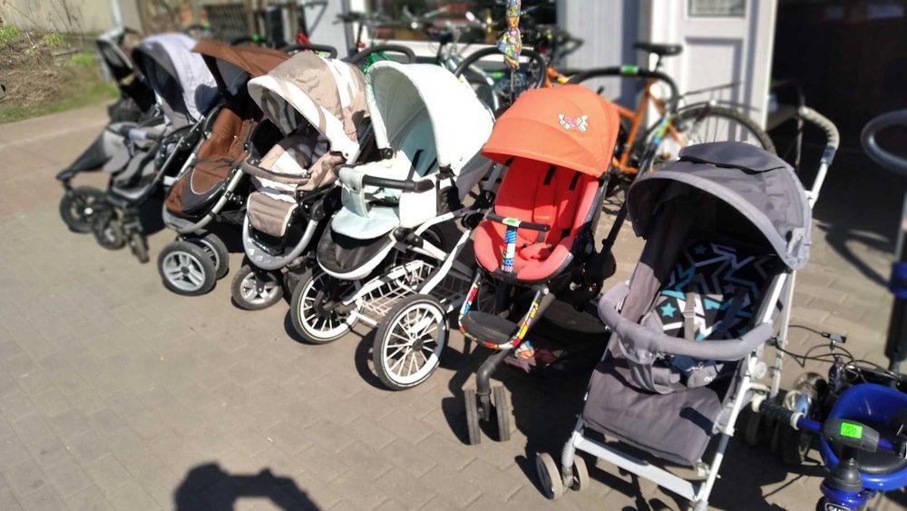 PIĘKNY Wybór Wózków dziecięcych - od 100 zł /
Zachęcam do zakupu