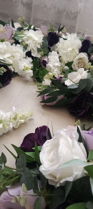 Весільний декор фіолетовий