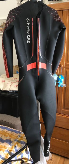 Fato de Natação Águas Abertas Neoprene OWS 4/2 mm mulher