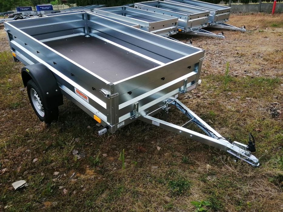 Neptun N7-263 RT 263x129x40  Przyczepa lekka SPAWANA RAMA KIPER 263x129x40 750 DMC RATY DOSTAWA