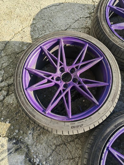 Jantes 18 BMW 5*120 estilo CS pneus praticamente novos