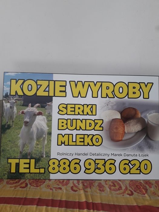 Siara kozia, Kozie oscypki ,mleko,bundz.