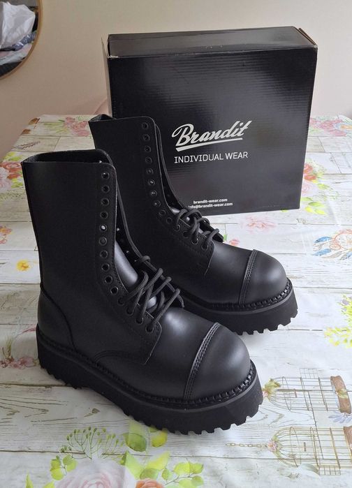 Buty Glany Brandit Phantom Ranger Skórzane 39