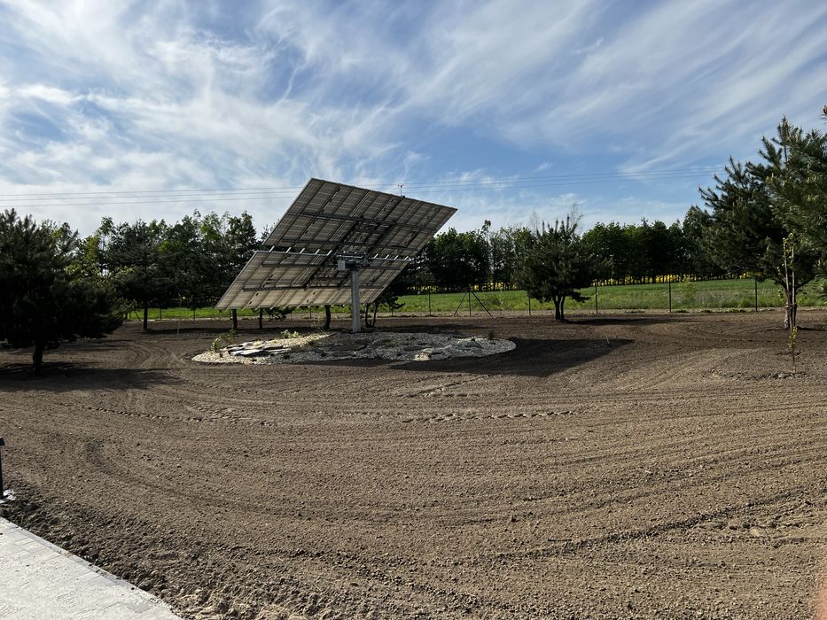 Glebogryzarka separacyjna krata niwelująca siewnik