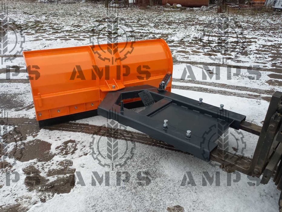 Pług na wózek widłowy