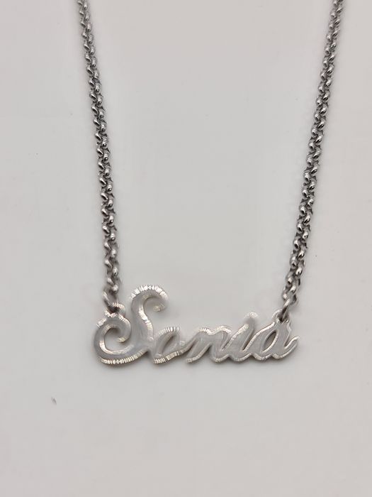 Colar prata personalizado Sónia