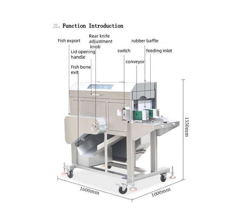 Máquina de Fazer Filetes de Peixe