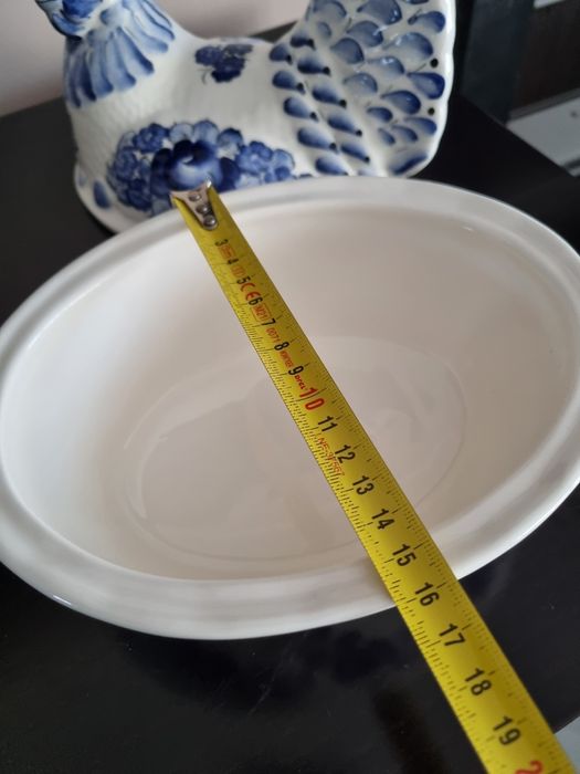 Kura porcelanowa fajans Włocławek