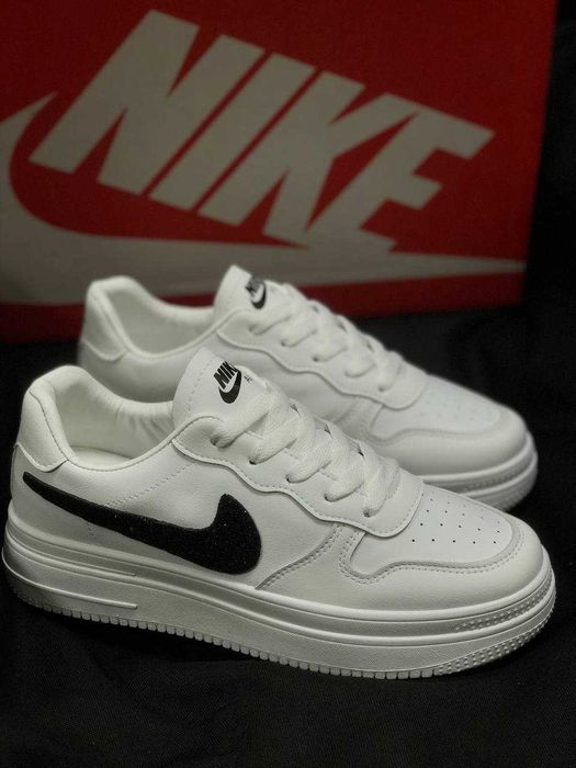 Найк форсы белые кожаные Nike air force кросовки женские на лето nike