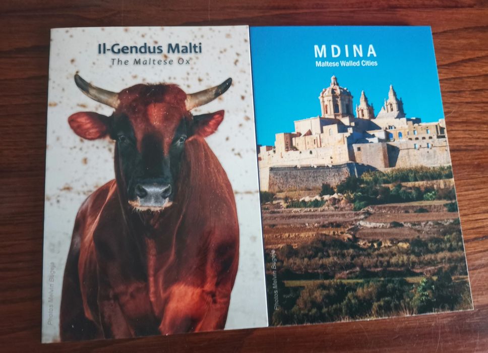 Conjunto de 2 moedas comemorativas Malta 2025