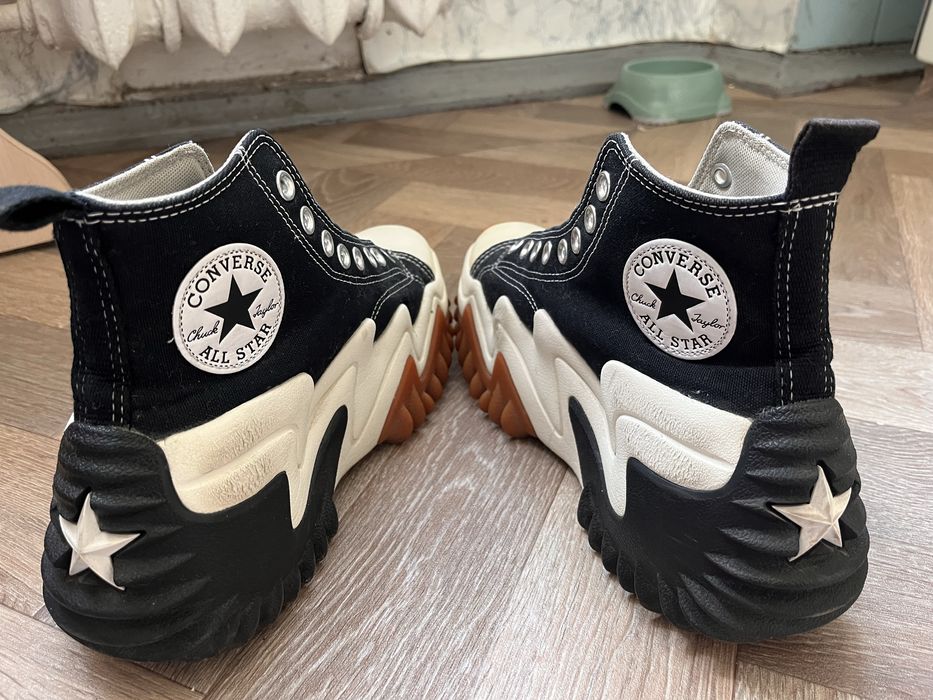 Converse Run Star Motion Platform Black/White ,Конверси