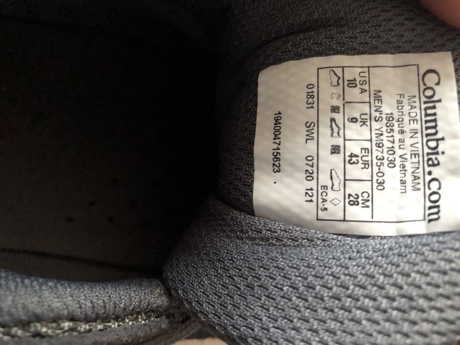 Кросівки трекінгові  columbia