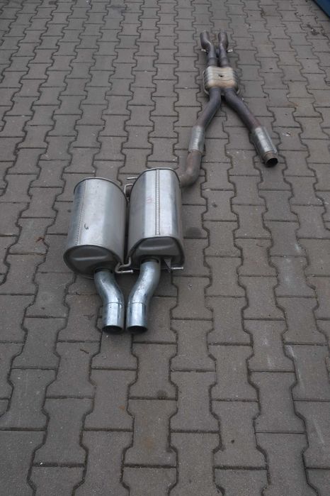 Wydech tłumik BMW M5 E60 M Power Lewy