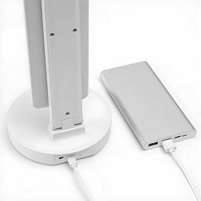 Лампа со съемным аккумулятором 18650, 2плафона, сенсорным управлением