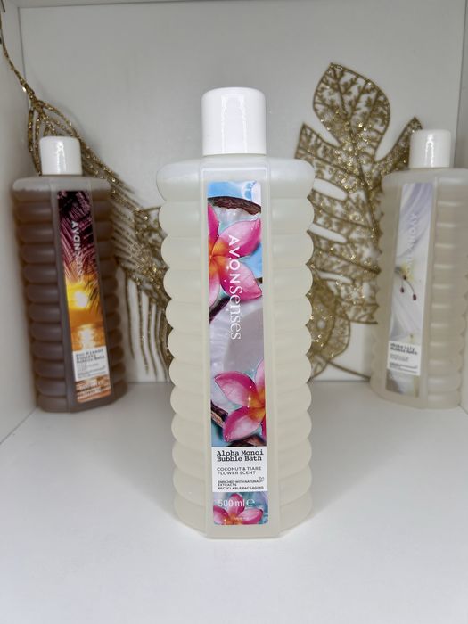 Plyn do kąpieli Avon senses kolos i kwiat tahiti 500ml