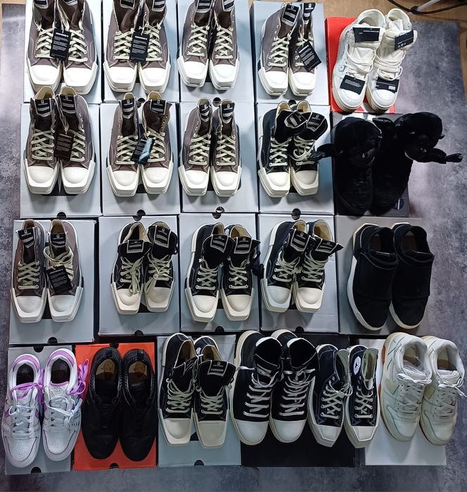 Converse x rick owens  turbodrk