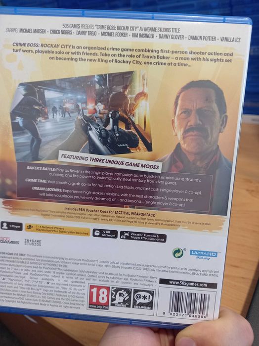 Crime Boss PS5 Chuck Noriss Playstation 5