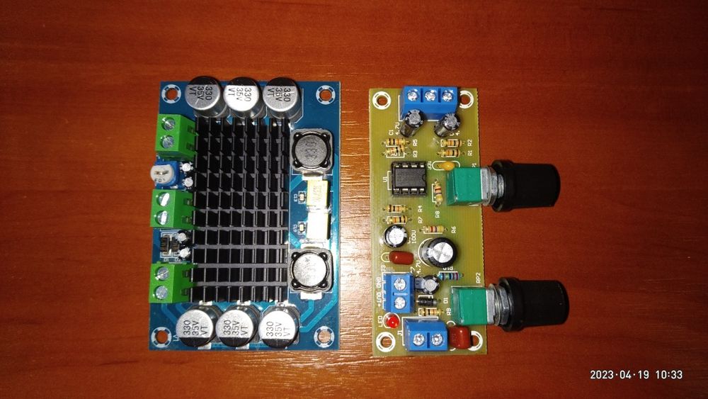 Усилитель для саба 100W +фильтр: 430 грн. - Портативна акустика Дніпро ...