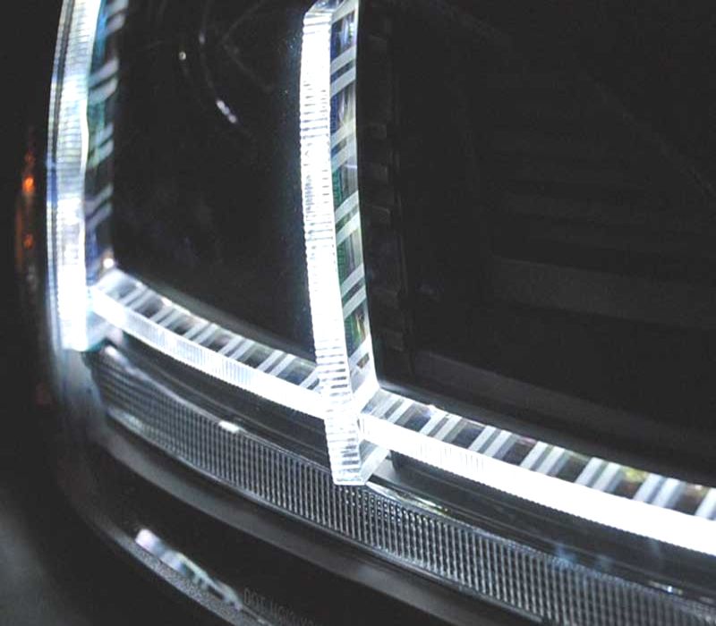 FARÓIS AUDI TT 8J 10-14 XENON LUZ DIURNA LED DINAMICOS AFS PRETO