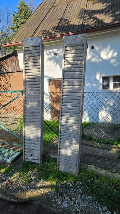 Najazdy aluminiowe pod minikoparki