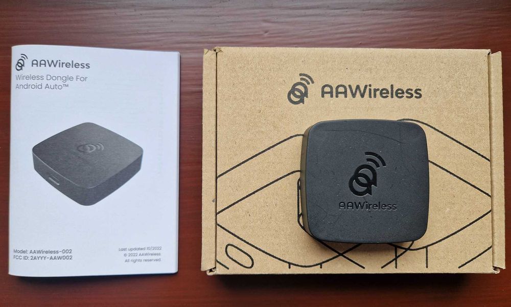 AA Wireless adapter do połączenia Android Auto AAWireless