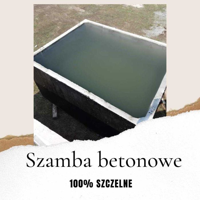 szambo betonowe SZAMBA z cementu KANAŁ 4-6m kanały PIWNICE dokumenty