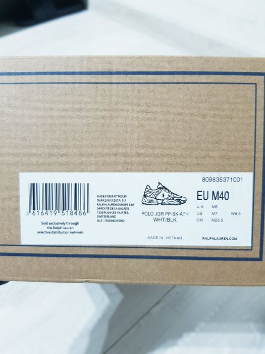 Nowe buty Ralph Lauren białe 40