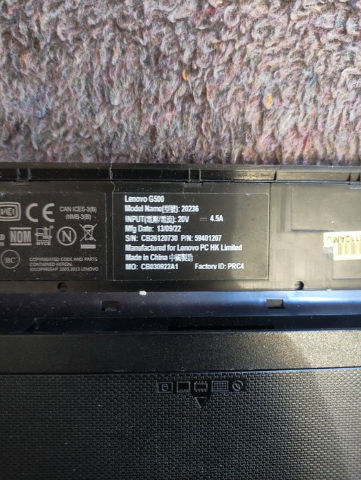 Ноутбук Lenovo G500