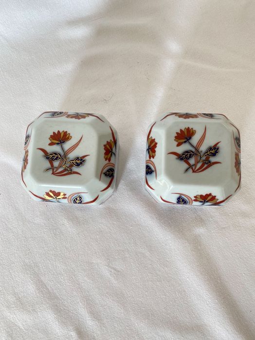 Par de caixas Vista alegre como novas