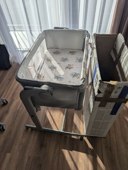 Dostawka Chicco Next2me + materac rucken