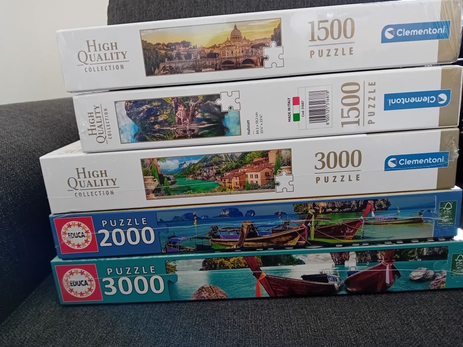 Puzzle 3000 Peças - Óasis Africano NOVO