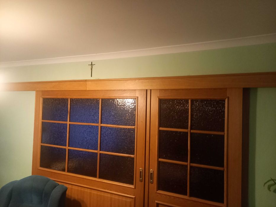 Drzwi dębowe rozsówane