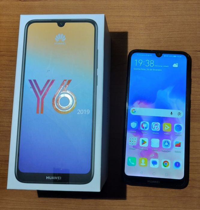 Huawei Y6 2019  sem uso