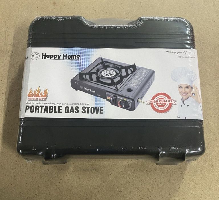 Печка газова туристична з  адаптером