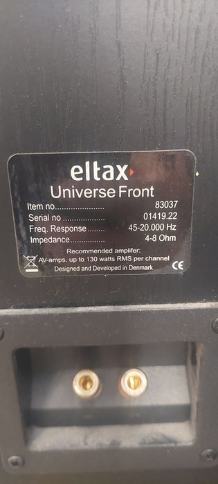 Głośniki kina eltax Univere