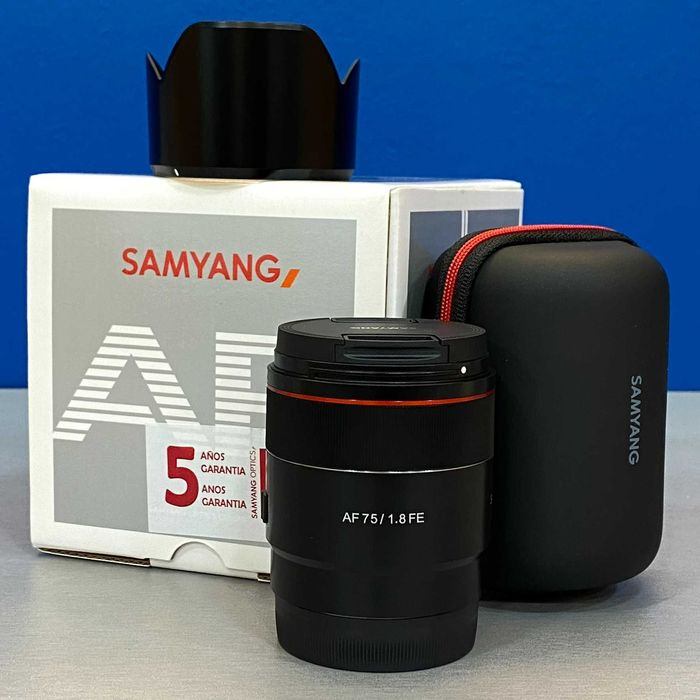 Samyang AF 75mm f/1.8 (Sony FE) – NOVA – 5 YEARS WARRANTY64729889778049120