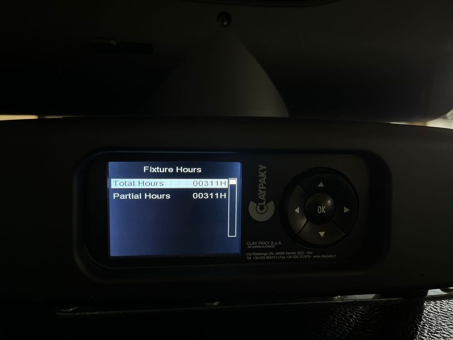 Moving Head Axcor 300 Wash  - Claypaky