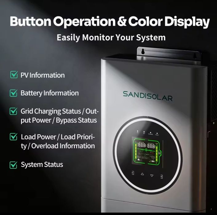 Sandisolar Pro 4 кВт 24в