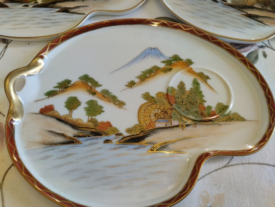 Винтажный японский чайный сервиз