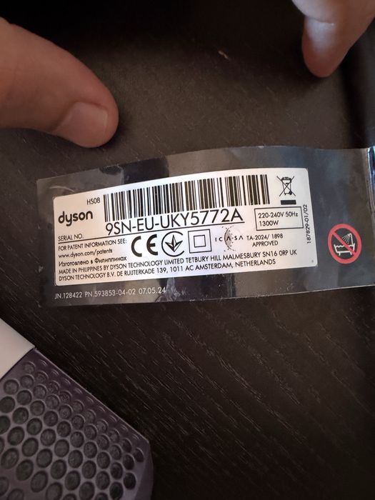 Modelador Dyson Airwrap ID com Bluetooth - Rosa
