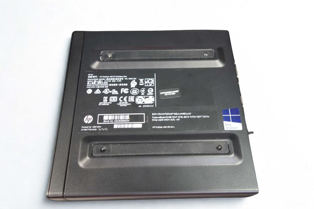 Komputer stacjonarny Hp Mini 400 G2 i5 16GB 128 SSD + 500 W11 Gw FV