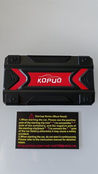 Arrancador de Bateria com e sem compressor / Booster Portátil / Powerbank / Jump Starter - NOVOS
