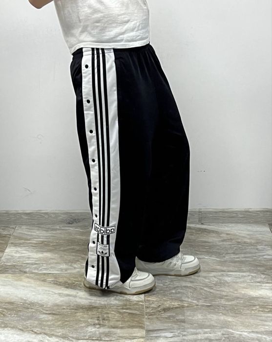 Нові широкі штани Adidas Adibreak Baggy sweatpnats широкие спортивки адидас адибрейк штаны rap Y-3 oversıze