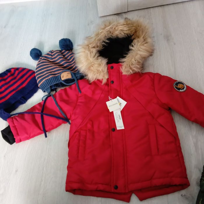 Zestaw dla chłopca na zimę r.92