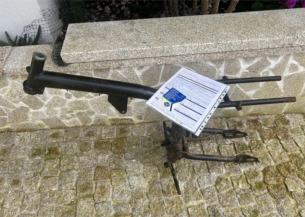 Quadro c/Documento Zundapp