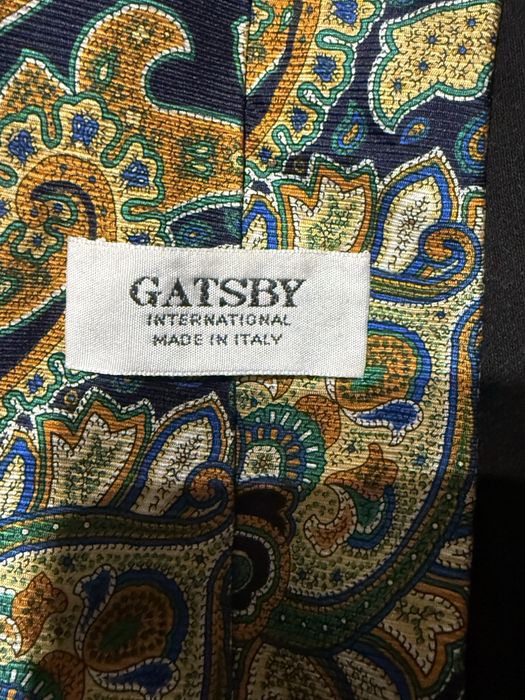 Krawat kolorowy gatsby