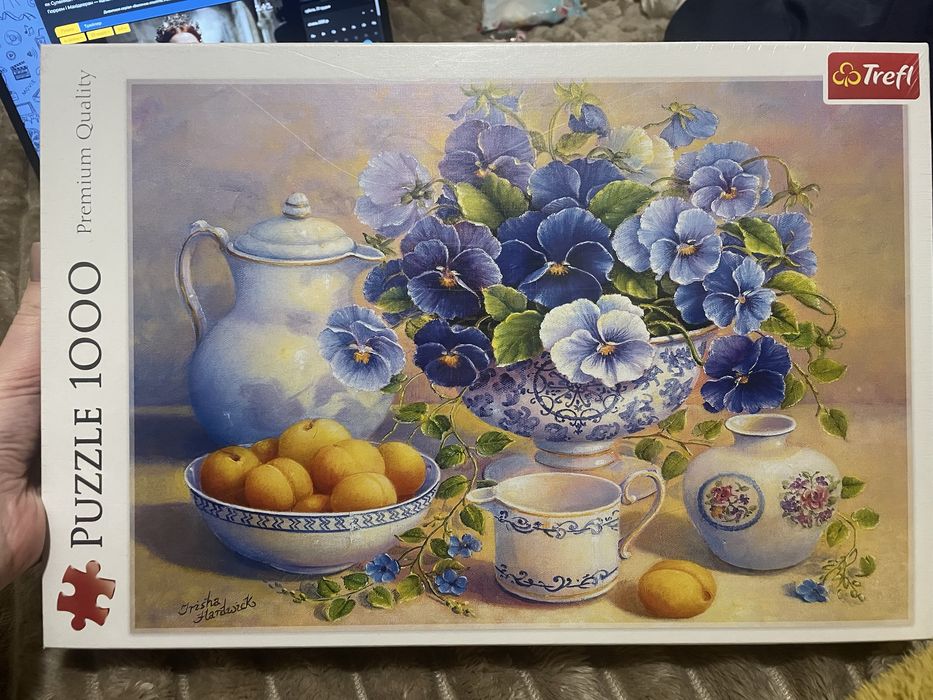 Новий пазл на 1000 елементів натюрморт.