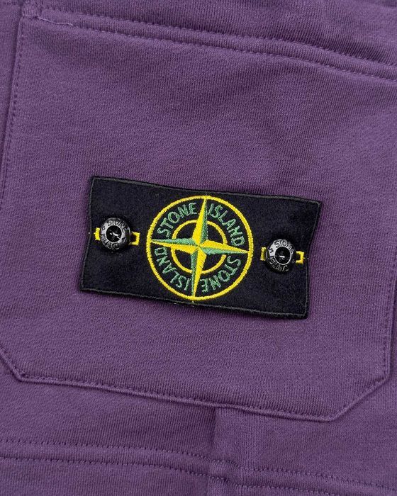 Шорти STONE ISLAND 64651 Garment-Dyed Cotton Shorts Ink Blue SI0167