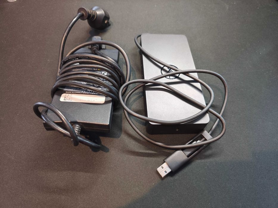 Dell D6000 stacja dokująca + zasilacz 90W Dell - idealna na zdalną