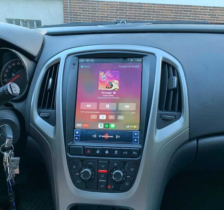Auto Radio Opel Astra J  2Din Ano 2009 até 2013